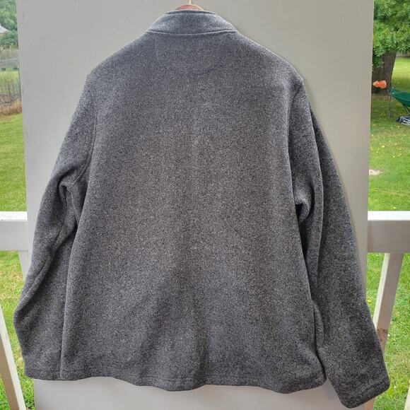 ZYIA Active 4XL Red Gray Quilted Ash Cabin Jacket Fleece Outerwear Fall Gorpcore - Picture 5 of 8